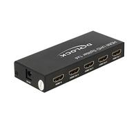 DELOCK 18684 - Répartiteur HDMI, 1 x 4 ports, 4K/60 Hz
