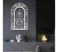 HDMOZUYT Décoration Murale en Arche - Art en métal pour Le Salon (Art Mural en métal 41" L x 26" l)