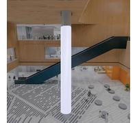 HDMOZUYT Protection pour Poteau de Support - Coussinet de sécurité Rond avec adhésif pour paniers de Basket, Gymnase, Garage (H 1,83 m, diamètre 14 cm)