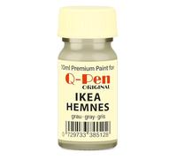 HDO Products Q-Pen Original Stylo de retouche adapté pour les casques avant Ikea Hemnes gris, gris