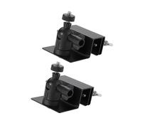 HDOYTXXM 2/4 supports de gouttière pratiques pour panneaux solaires sans perçage, conceptions d'installation, accessoires pour installations de lumière du soleil, support solaire en alliage