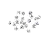 HDOYTXXM 20 pièces de fermoirs de Boucles d ' Oreilles antidérapants en Argent, Ajustement sécurisé, Attaches Anti-Perte adaptées Clous d ' Oreilles, Petits Bouchons arrière