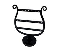 HDOYTXXM 25 Trous de Boucle d ' Oreille présentoir de Boucle d ' Oreille en Forme de Bouteille présentoirs de Bijoux Supports de Marketing de Clou d ' Oreille en Verre présentoir de vitrine de Bijoux
