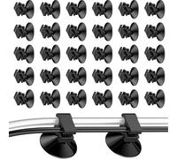 HDOYTXXM 30pcs Clip de Fixation Multifonctionnel pour Aquarium pour Divers équipements PVC Construction Stable Ventouse Facile à Utiliser Fishtank Fixe de Poisson réglable