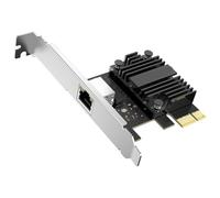 HDOYTXXM Adaptateur réseau PCIe 5 Gbit/s RTL8126 5 Gbit/s / 1000 / 100 / 10 Mbit/s Carte Ethernet contrôleur RJ45 avec prise en charge Low Profile pour carte Ethernet Gigabit