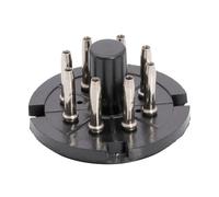 HDOYTXXM Base de Tube à Vide en bakélite 8 Broches de qualité supérieure, résistance Hautes températures, Connexion sécurisée, systèmes sonores, Prise de Tube isolée pour l ' électronique