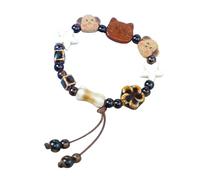 HDOYTXXM Bracelet unique en céramique tissé à la main