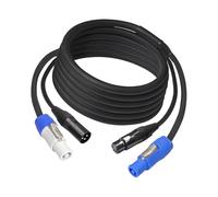 HDOYTXXM Câble combiné professionnel Power Con XLR adapté pour l'éclairage de scène avec signaux et transmission d'éclairage de scène