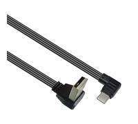 HDOYTXXM Câble d ' alimentation USB C de 10 cm à 1 m, cordon de chargement, 480 Mbps, câble de de données, prise en de la rapide 10 W pour tablettes, ligne adaptateur noire type