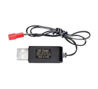 HDOYTXXM Câble de charge USB 3 6 V 4 8 V 6 V 7 2 V avec SM2P/JST/KETPlug pour drones télécommandés, voitures, bateaux