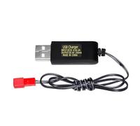 HDOYTXXM Câble de charge USB 3 6 V 4 8 V 6 V 7 2 V avec SM2P/JST/KETPlug pour drones télécommandés, voitures, bateaux