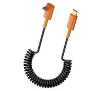 HDOYTXXM Câble de données d ' extrémité de Type C, prise en de 240W, rapide, vitesse de de 40Gbps, résolution 8K, conception télescopique, Compatible avec plusieurs appareils