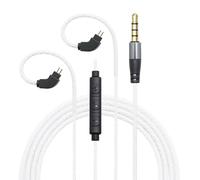 HDOYTXXM Câble pour casque d ' écoute 0.78 3.5MM, accessoires de remplacement de Transmission sonore ergonomique améliorés
