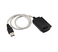HDOYTXXM Câble USB vers IDE/câble pour 2 5/3" 5" IDE parallèle port série disque dur de bureau 60 cm