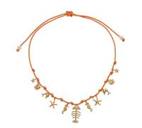 HDOYTXXM Chaîne à chaîne modifiable orientée, Plan permanent sans rouille, adapté à tout le monde, confortable à porter quotidien, collier fin
