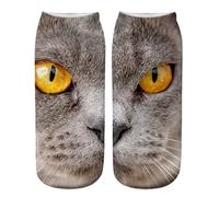 HDOYTXXM Chaussettes drôles à impression 3D Nouvelles Crasy Crews Femmes Hommes Drôle Robe en Coton à Motifs pour Enfants Garçons Adolescents Adultes Nouvelles Chaussettes d'équipage Folles, g, taille