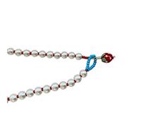 HDOYTXXM Collier de perles de fraise rouge pour les filles célébrations de vacances bijoux sans danger pour les avec des perles lisses bijoux de dopamine pour les