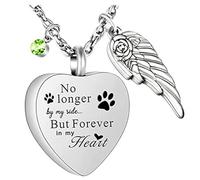 HDOYTXXM Collier en acier inoxydable pour cendres cheveux ou parfums Bijoux commémoratifs portables Quotidien Mémorial Pendentif, taille unique, Comme décrit, Comme décrit