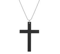 HDOYTXXM Collier minimaliste gothique avec crucifix en bois, facile à utiliser, design léger pour un usage quotidien élégant, longue chaîne gothique, Einheitsgröße, comme décrit, Comme décrit