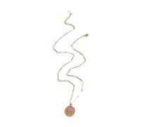 HDOYTXXM Collier papillon multicolore - Bijou fantaisie polyvalent - Idéal pour les anniversaires - Mode - Collier plaqué en acier inoxydable, taille unique, Comme décrit, Comme décrit