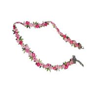 HDOYTXXM Collier ras du cou en dentelle polyvalent avec motifs floraux délicats, accessoire de bijoux pour charme féminin et élégant, collier de fleurs pour femmes