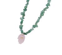HDOYTXXM Collier robuste et élégant avec motifs de main de Fatima avec symbolisme protecteur pour les personnes à la mode