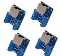 HDOYTXXM Composant de connexion Ethernet RJ45 à 6 broches pour appareils d'automatisation qui prend en charge la transmission de connexions Ethernet à distance