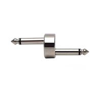 HDOYTXXM Coupleur d ' effets de guitare compact de 6.35mm, conception peu encombrante avec boîtier en métal pour pédales, coupleur de pédale de guitare