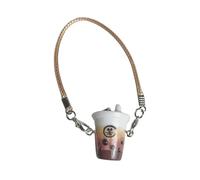 HDOYTXXM Craft Resin Bubble Teas Cup Charm Set Craft Accessory Drink Pendentif for Keychains Sacs Bijoux Making Bubble Teas