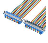 HDOYTXXM DB37 Câble de données mâle et femelle Câble de données Ligne D Sub 37 broches Câble d'extension pour imprimante code-barres Machine 20 cm - 10 m de longueur