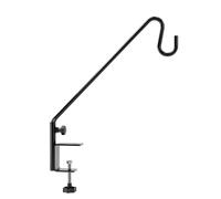 HDOYTXXM Distributeur de nourriture pour oiseaux avec une simple rotation pour voir les balustrades - Tournez le crochet de support de mangeoire pour oiseaux