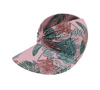 HDOYTXXM Élégant chapeau imprimé léopard femmes queue de cheval séchage rapide pour l'extérieur plage sport soleil protection réglable, b, taille unique