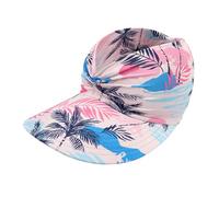 HDOYTXXM Élégant chapeau imprimé léopard femmes queue de cheval séchage rapide pour l'extérieur plage sport soleil protection réglable, c, taille unique