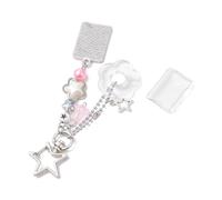 HDOYTXXM Élégante perles de fleurs strictes chaîne de décoration de téléphone charme pour améliorer les styles quotidiens et offrir un ornement fait à la main, taille unique