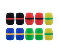 HDOYTXXM Ensemble de Housses de Protection pour Microphone léger, résistant Chocs, pour la Suppression du Bruit, Pare-Brise Lavable, Antichoc