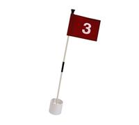 HDOYTXXM Entraînement professionnel pour le putting Green avec bâton de drapeau pour un équipement d'exercice réaliste