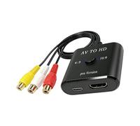 HDOYTXXM HDTV facile à utiliser avec câble amovible, structure en plastique pour magnétoscope et différentes consoles de jeux Compatibilité entre les anciens téléviseurs et processeurs