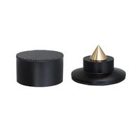 HDOYTXXM Isolateurs de Vibrations pour Haut-parleurs en Aluminium avec systèmes de Suspension à Ressort pour améliorer Les sonores Amortisseur de Vibrations à Ressort pour Haut-parleurs