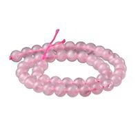 HDOYTXXM Kits de Bijoux créatifs en Perles sphériques de Roses Naturelles, pour Bracelets, Colliers et projets artistiques, Bijoux artisanaux élégants