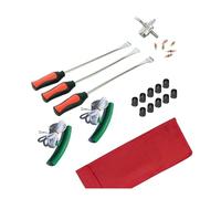 HDOYTXXM Levier de pneu en acier long pour vélo, moto, tondeuse à gazon, outil de démontage de pneus, protection de jante