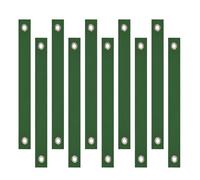 HDOYTXXM Lot de 10 sangles d'ancrage pour arbre - Parfait pour dire en toute sécurité des objets à l'extérieur contre les vents forts - Sécurisez les inserts de jardin pour les plantes