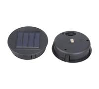 HDOYTXXM Lot de 2 ampoules solaires de rechange à LED - Design résistant aux intempéries - Pour éclairage extérieur, terrasse, décoration de remplacement de lumière en plastique