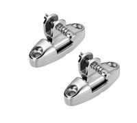HDOYTXXM Lot de 2 charnières marine en alliage d'oxyde de chrome, 70 mm, imperméables, disposition du matériel Shih Tzus, connexion marine, inoxydable