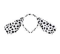 HDOYTXXM Lot de 3 bandeaux d'oreille en peluche de dessin animé pour chien Nœud papillon et queue Accessoires de cosplay pour adultes Costume de fête de carnaval