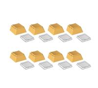 HDOYTXXM Lot de 8 capuchons de clé à sublimation de colorant Cheey Profile PC Clavier 1U Keycap Durabilité Pour une utilisation temporelle sur claviers mécaniques Clavier mécanique