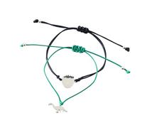 HDOYTXXM Mère fille Matching Dinosaures Œufs Bracelets symbolisent la croissance et l'attachement pour un cadeau de fête des mères