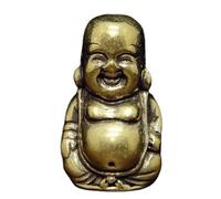 HDOYTXXM Mode historique bouddhas Maitreya charme oxydation immunitaire Bronze transport décoration Bronze bouddhas Maitreya