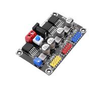 HDOYTXXM Module d'alimentation à condensateurs en aluminium, sortie réglable 3, 3 V-5 V avec indicateurs de sécurité pour la création de prototypes de régulateurs de tension descendante