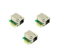 HDOYTXXM Module de réseau Ethernet avec interfaces SPI W5500, pour microcontrôleurs, Module Ethernet Compatible avec Plusieurs protocoles WIZ820IO