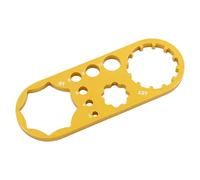 HDOYTXXM Outil fin et modifiable pour fourche de vélo avec 4 mesures, réglage de précision et surface anodisée pour une durabilité accrue. Outil de réparation fin pour vélo
